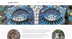 Desktop Screenshot of mazinkasmosaics.com